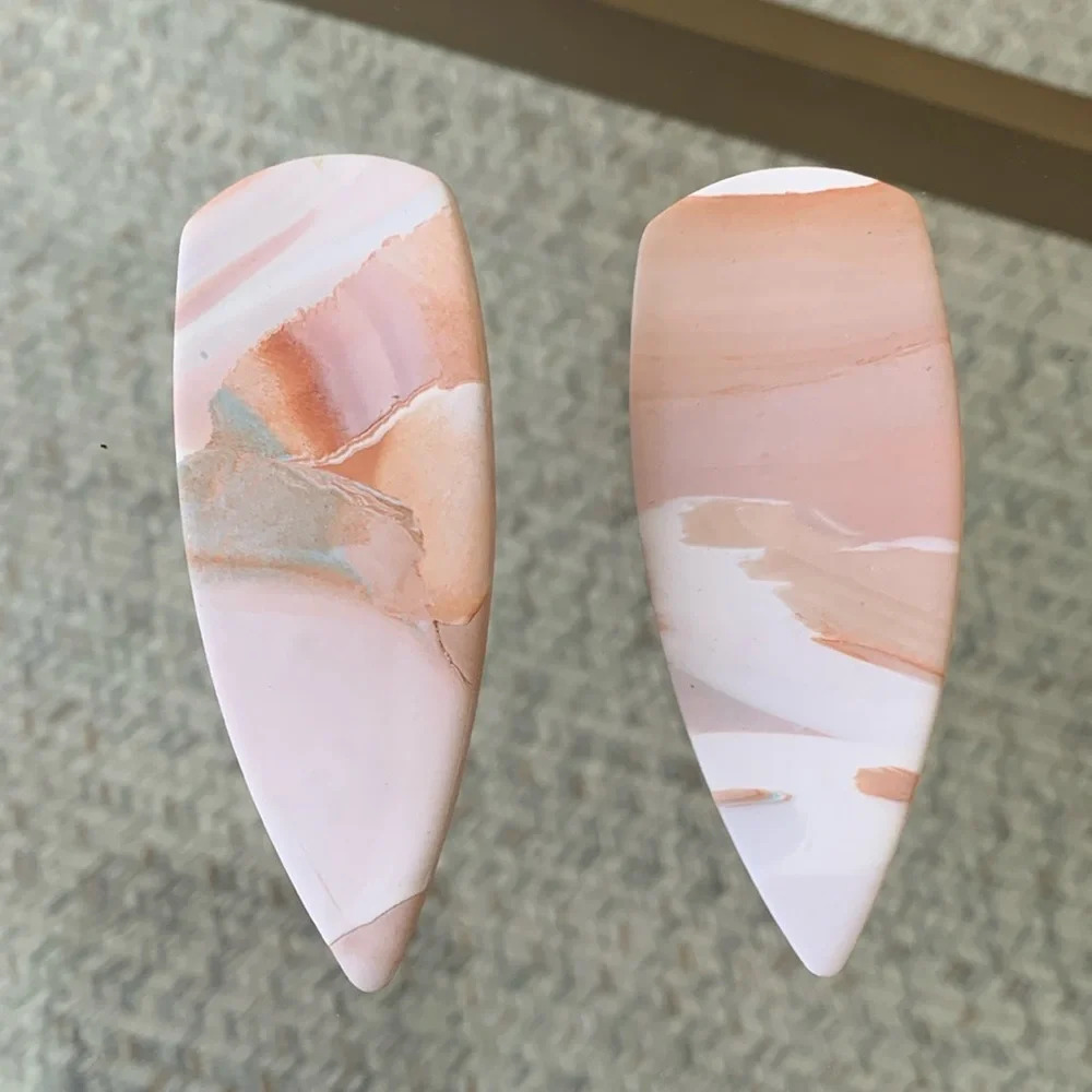 Handmade Polymer Earrings - Olivia